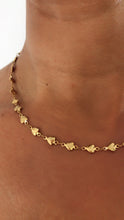 Carica l'immagine nel visualizzatore di Gallery, Collana cuori dorata
